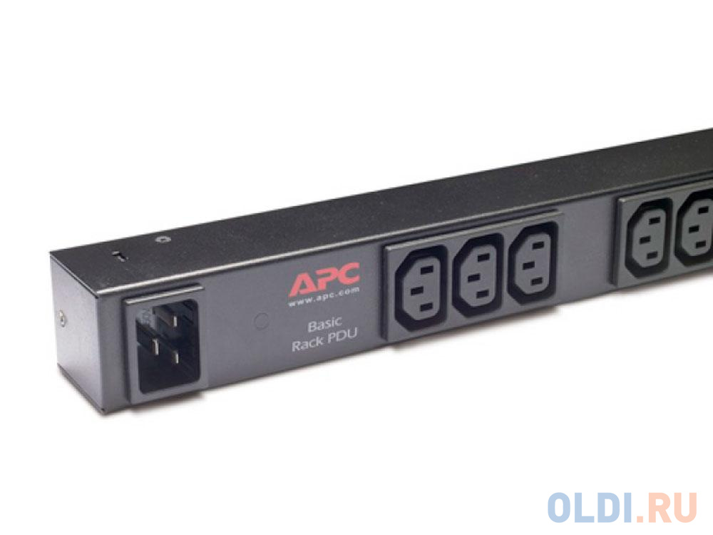 Блок розеток APC Basic Rack PDU AP9572 15 розеток 2.5 черный - фото 2