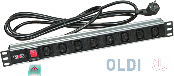 

Блок розеток MDX MDX-PDU-8C13-16A-Sw 8 розеток 3 м MDX-PDU-8C13-16A-Sw