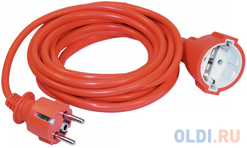 

Iek WUP10-05-K09-44 Шнур УШ-01РВ оранж. с вилкой и розеткой 2Р+РЕ/5 метров 3х1,0 мм2 IP44 IEK