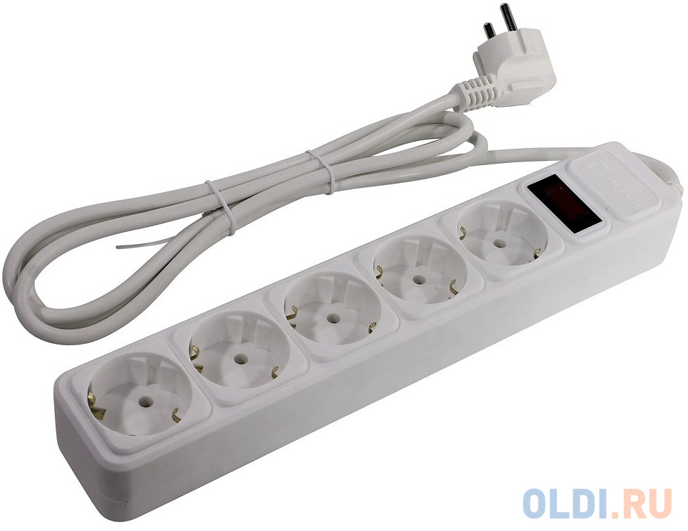 

5bites SP5W-130 Сетевой фильтр 5S / 3*0.75MM2 / 3M / WHITE, Белый