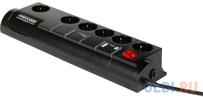

Сетевой фильтр Power Cube Garant 6 розеток 3 м SlSN-SlLVER-10