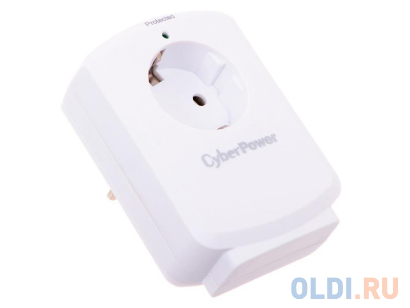 

Сетевой фильтр CyberPower B01WSA0-DE-W 1 розетка белый