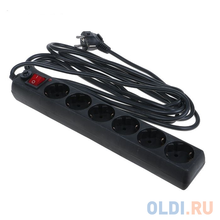 

Сетевой фильтр Tdm SQ1304-0013 6 розеток 5 м