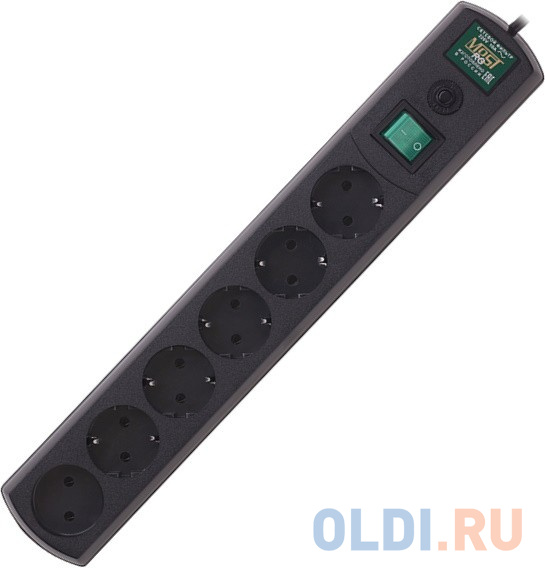 Сетевой фильтр MOST RG 6 розеток 10 м фото