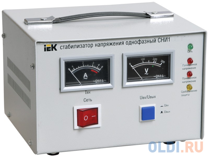 

Iek IVS10-1-02000 Стабилизатор напряжения СНИ1-2 кВА однофазный ИЭК