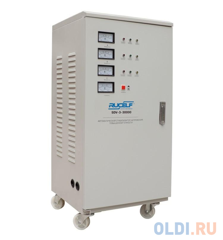 Стабилизатор напряжения Rucelf SDV-3-30000 стабилизатор напряжения ресанта асн 30000 1 эм