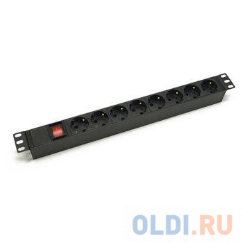 

Блок распределения питания C3 Solutions SOC.BR 230.10B-8S-С14 B NT447068 гор.размещ. 8xSchuko 10A C14
