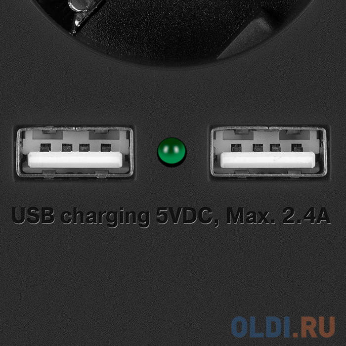 Сетевой фильтр Sven SF-05LU 5 розеток 2xUSB 1.8 м фото