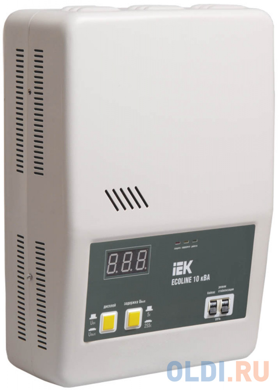 

Iek IVS27-1-10000 Стабилизатор напряжения настенный серии Ecoline 10 кВА IEK