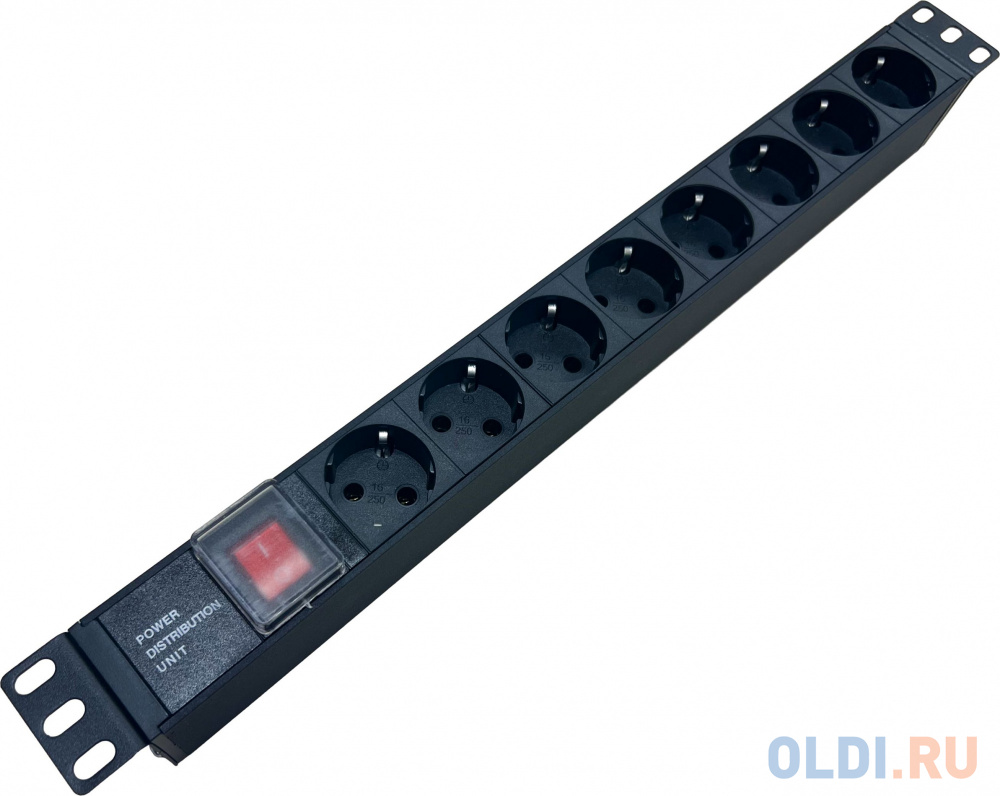 Блок распределения питания NTSS NTSS-PDU-DA1015 гор.размещ. 8x базовые 10A C14