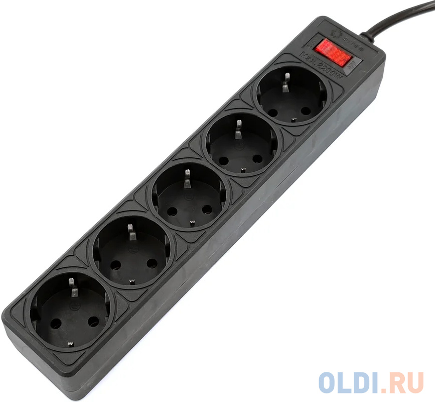 

5bites Сетевой фильтр GARDA SP5B-550 5S / 3*0.75MM2 / 5M / BLACK
