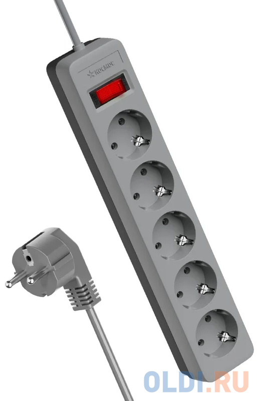 

КОСМОС Удлинитель с сетевым фильтром 5х5м с заземл. 10А IP20 2.2кВт 3х0.75 FKsm5m-5gG 472207 FKsm5m-5g(G)