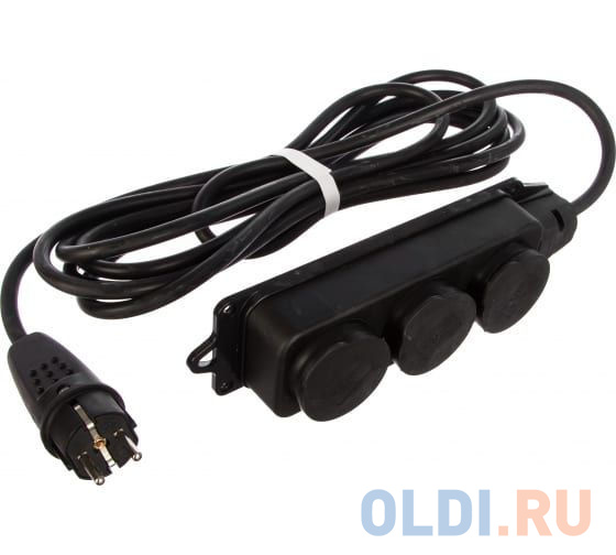 Союз Удлинитель ТМ 3 гн. 4000 Вт з/к КГ IP-44 5м 481S-4600 - 481S-4600.
