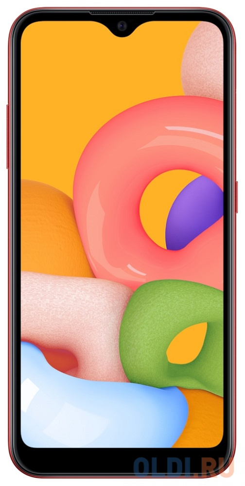 

Смартфон Samsung Galaxy A01 (2020) красный 5.7" 16 Гб LTE Wi-Fi GPS 3G Bluetooth SM-A015FZRDSER