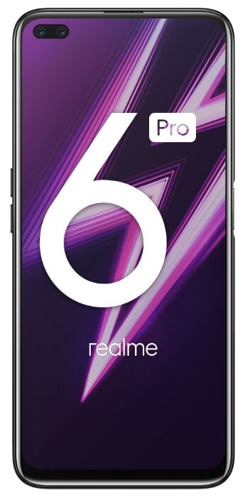 

Смартфон Realme 6 Pro красная молния 6.6" 128 Гб NFC LTE Wi-Fi GPS 3G Bluetooth