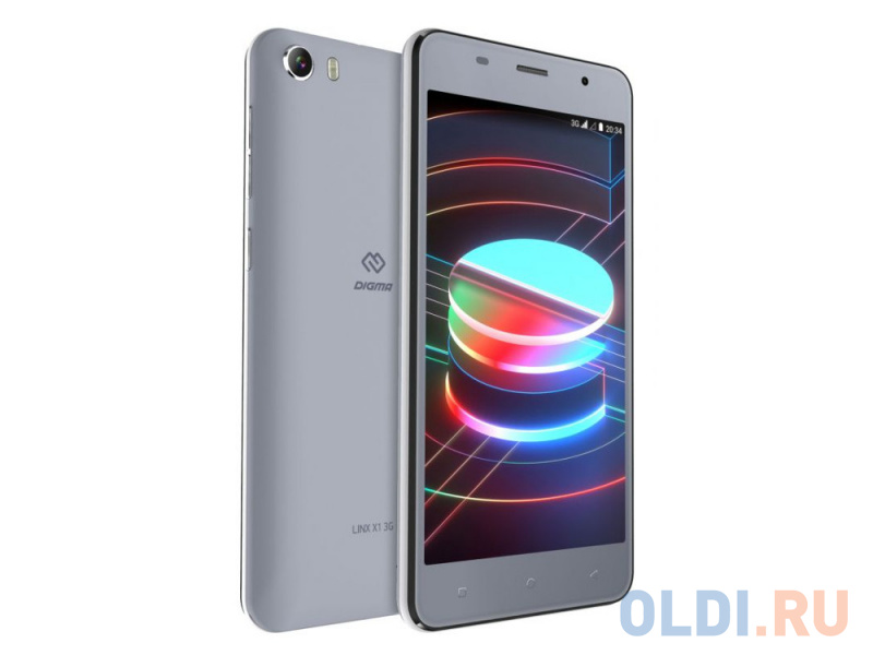 

Смартфон Digma LINX X1 3G 16 Gb Grey