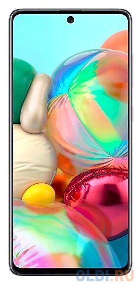 

Смартфон Samsung Galaxy A71 серебристый 6.7" 128 Гб NFC LTE Wi-Fi GPS 3G Bluetooth SM-A715FZSMSER