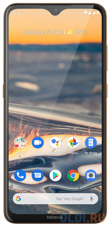 

Смартфон NOKIA 5.3 DS песочный 6.55" 64 Гб Wi-Fi GPS 3G Bluetooth 4G