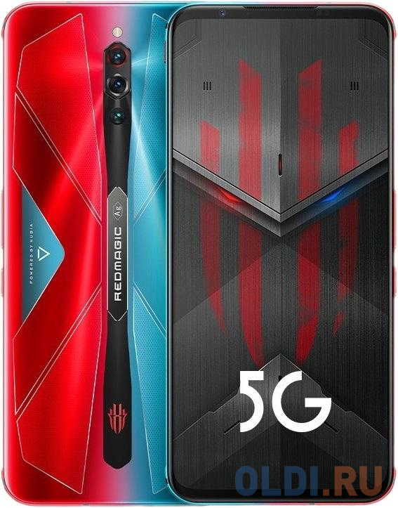 

Смартфон ZTE Nubia Red Magic 5S 256 Gb Red Blue
