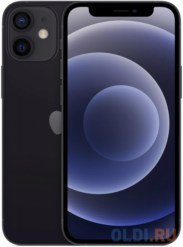 

Смартфон Apple iPhone 12 mini 128 Gb Black MGE33RU/A
