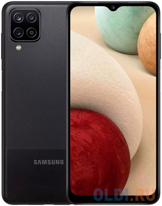 

Смартфон Samsung Galaxy A12 32 Gb Black SM-A127FZKUSER, Черный