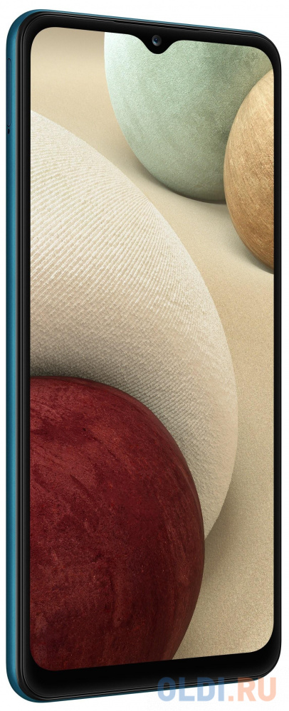 Смартфон Samsung Galaxy A12 Nacho 128 Gb Blue SM-A127FZBKSER, цвет синий, размер 75.8x164x8.9 мм - фото 2