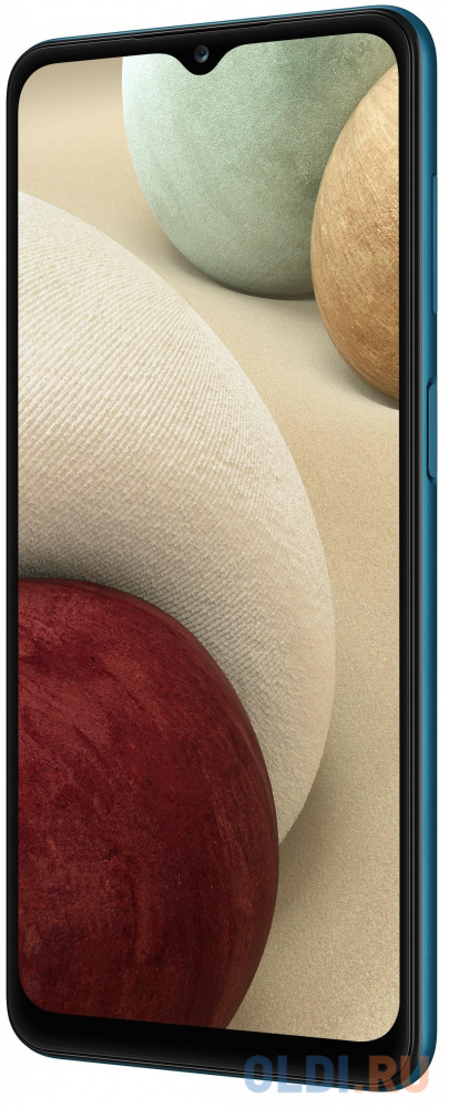 Смартфон Samsung Galaxy A12 Nacho 128 Gb Blue SM-A127FZBKSER, цвет синий, размер 75.8x164x8.9 мм - фото 3