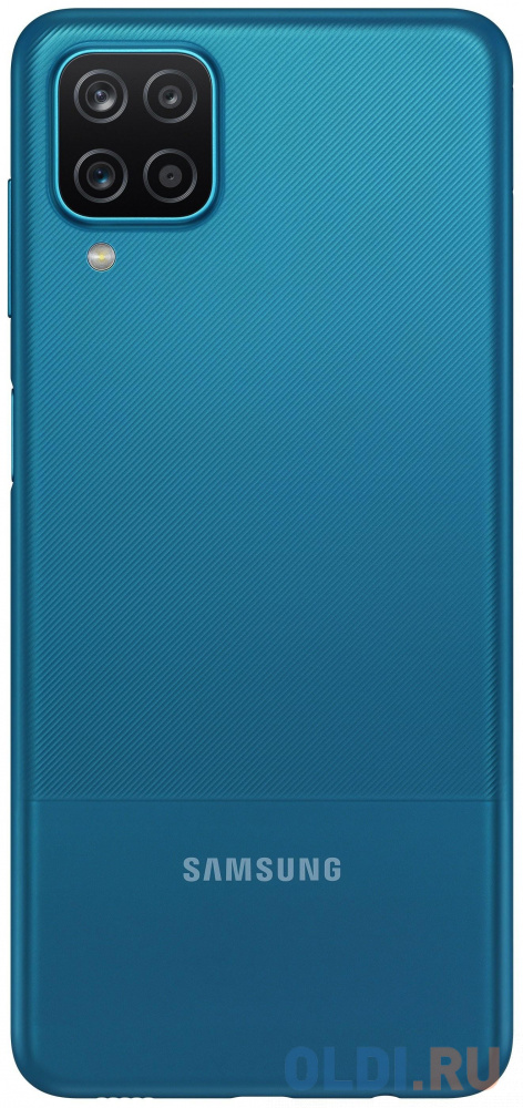 Смартфон Samsung Galaxy A12 Nacho 128 Gb Blue SM-A127FZBKSER, цвет синий, размер 75.8x164x8.9 мм - фото 4