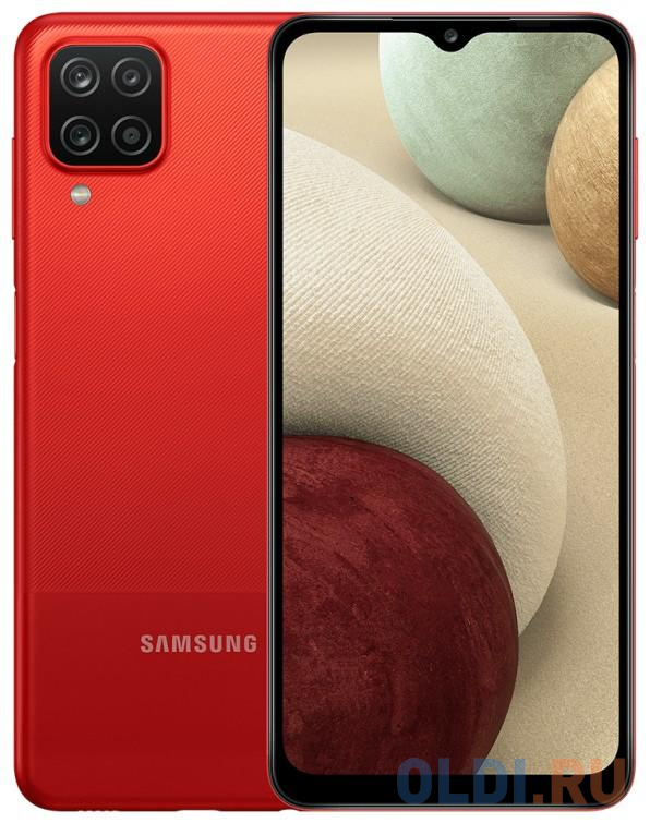 

Смартфон Samsung Galaxy A12 Nacho 128 Gb Red SM-A127FZRKSER, Красный