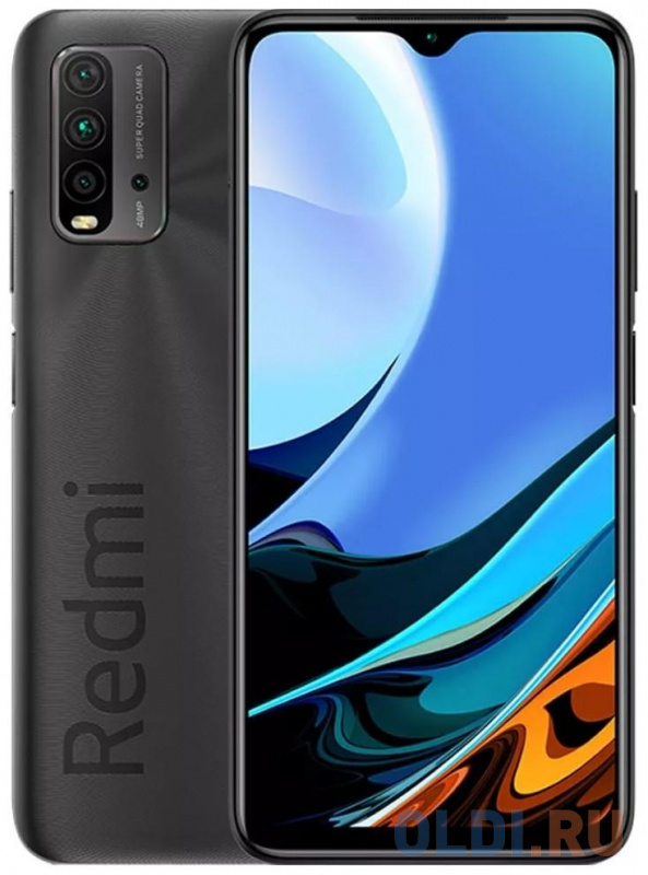 

Смартфон Xiaomi Redmi 9T 128 Gb Grey 9T4128CGR, Серый