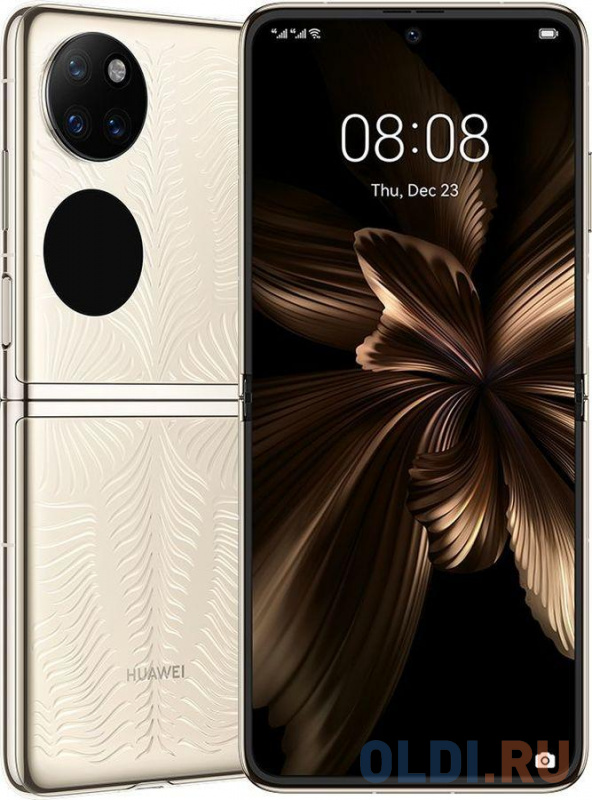 

Смартфон Huawei P50 Pocket 512 Gb Gold, Золотистый