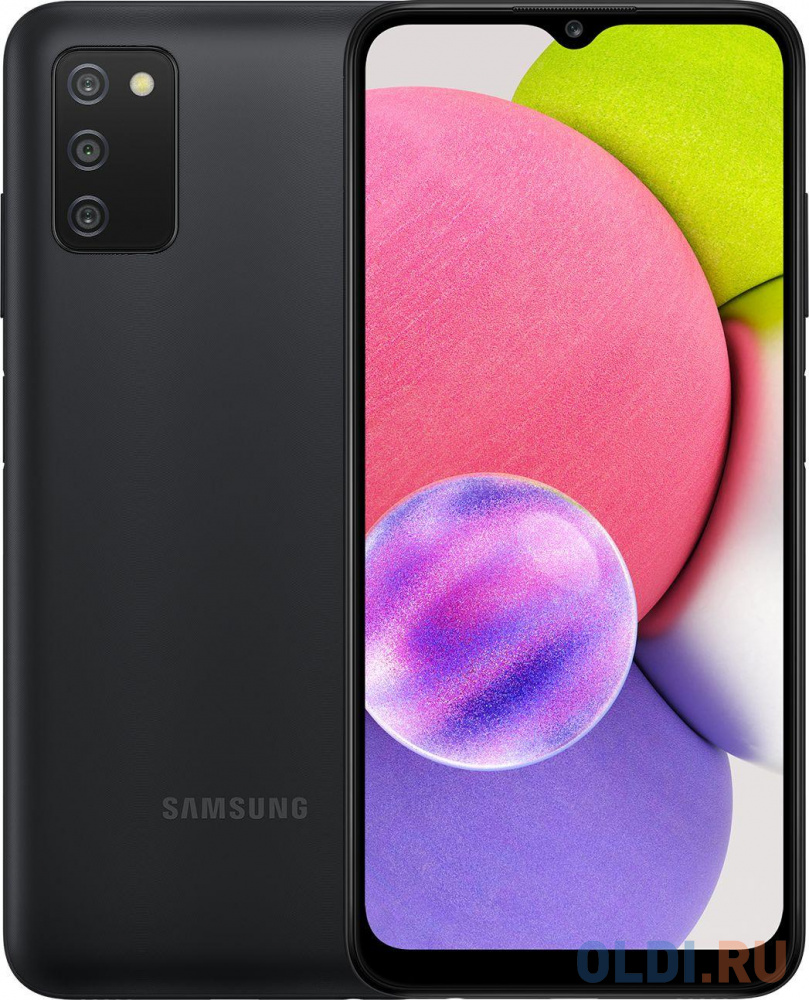 Мобильный телефон GALAXY A03S 32GB BLACK SM-A037F SAMSUNG