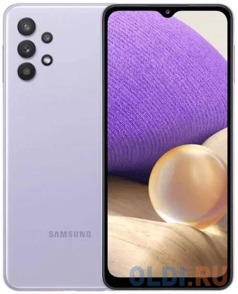 

Смартфон Samsung Galaxy A32 фиолетовый 6.4" 128 Gb NFC LTE Wi-Fi GPS 3G 4G Bluetooth