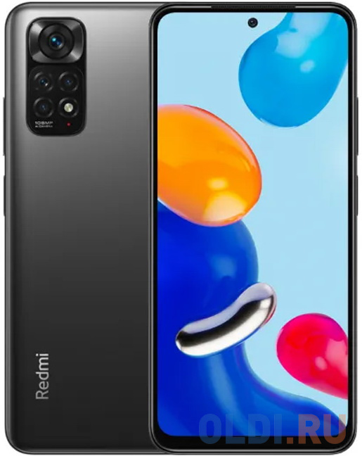 

Смартфон Xiaomi REDMI NOTE 11S 128 Gb Graphite, Графит