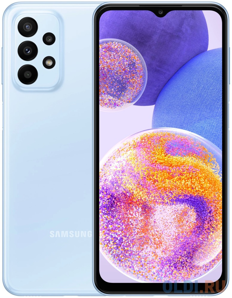 Смартфон Samsung Galaxy A23 64 Gb Blue, цвет голубой, размер 76.9 х 165,4 х 8,4 мм - фото 1