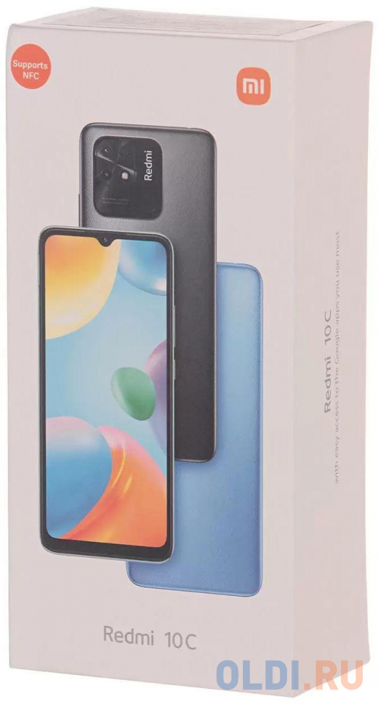 

Смартфон Xiaomi Redmi 10C RU 3+64 Graphite Gray (791741)