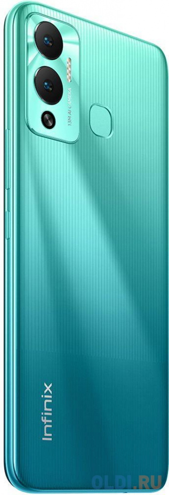 Смартфон Infinix X6816D Hot 12 Play NFC 64Gb 4Gb зеленый моноблок 3G 4G 2Sim 6.82