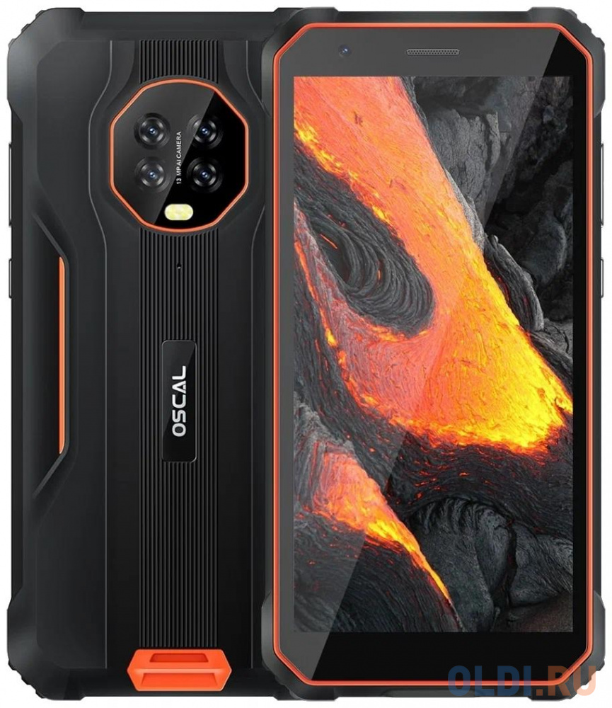 

Мобильный телефон OSCAL S60 PRO ORANGE BLACKVIEW