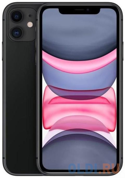 

Смартфон Apple iPhone 11 64 Gb Black MHDA3ZD/A, Черный