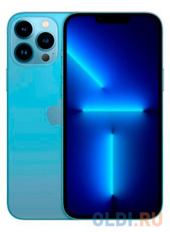 

Смартфон Apple A2643 iPhone 13 Pro Max 128Gb небесно-голубой моноблок 3G 4G 6.7" iPhone iOS 15 12Mpix 802.11 a/b/g/n/ac/ax NFC GPS TouchSc