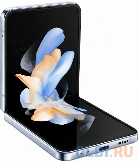 

Смартфон Samsung SM-F721B Galaxy Z Flip 4 128Gb 8Gb голубой раскладной 3G 4G 6.7" 1080x2640 Android 11 12Mpix 802.11 a/b/g/n/ac NFC GPS GSM900/18