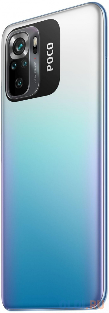 Смартфон Xiaomi Poco M5s 128Gb 4Gb голубой моноблок 3G 4G 2Sim 6.43" 1080x2400 Android 12 64Mpix 802.11 a/b/g/n/ac NFC GPS GSM900/1800 GSM1900 To фото