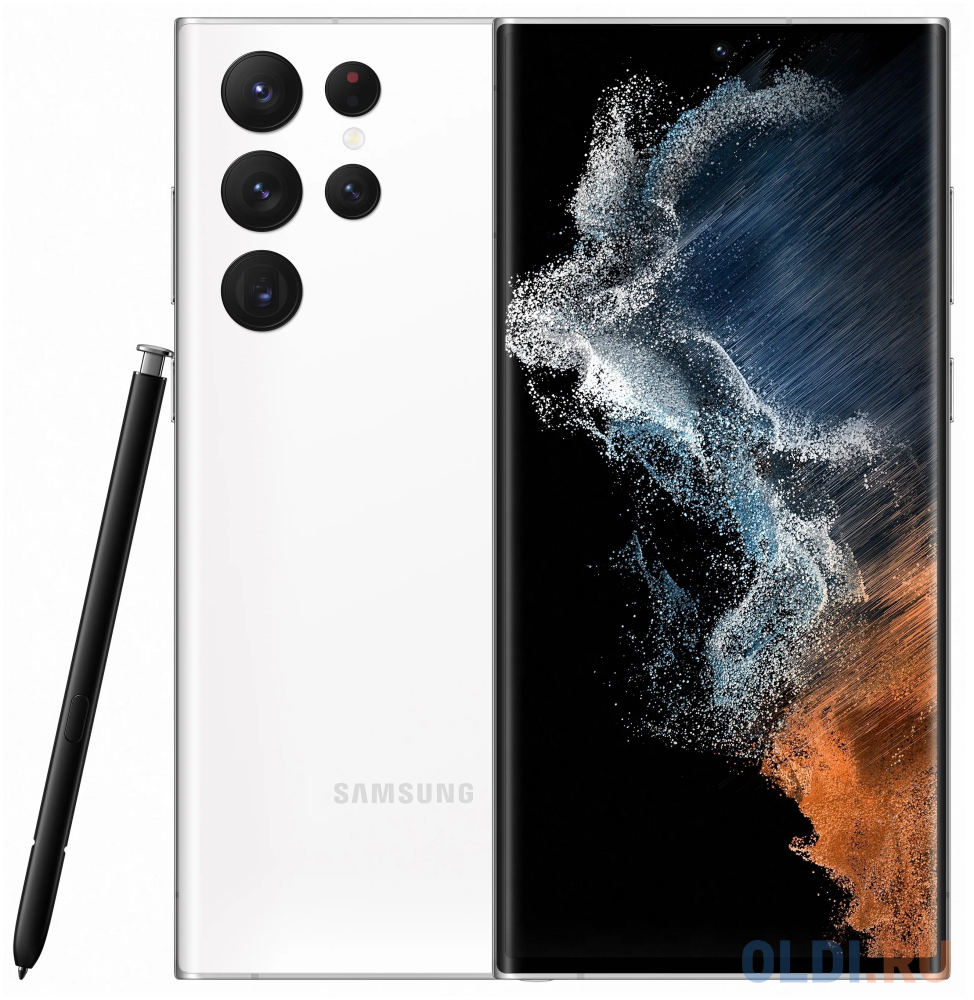 Смартфон/ Смартфон Samsung Galaxy S22 Ultra 8/128Gb White