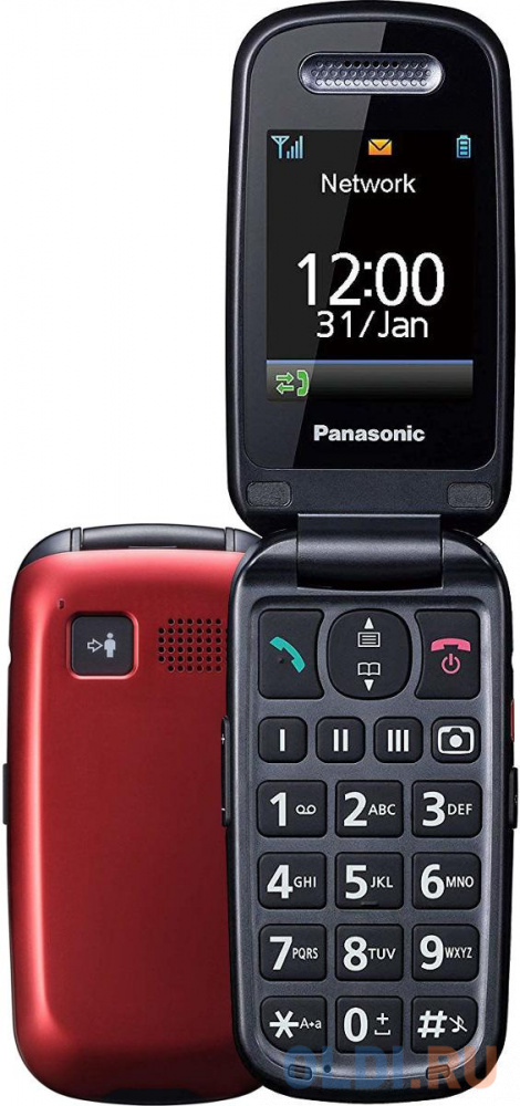 

Телефон Panasonic TU456 Red, Красный