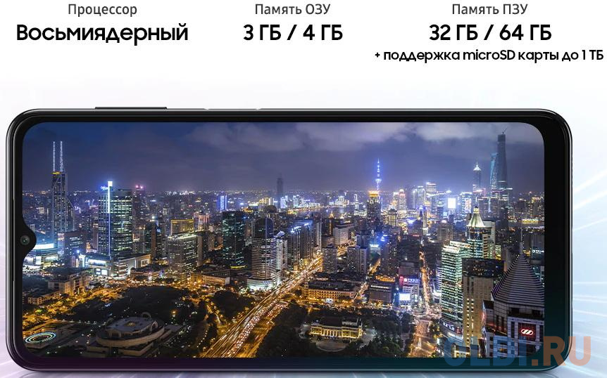 Смартфон/ Смартфон  Samsung Galaxy 04 SM-A045F/DS 3/64Gb Black фото