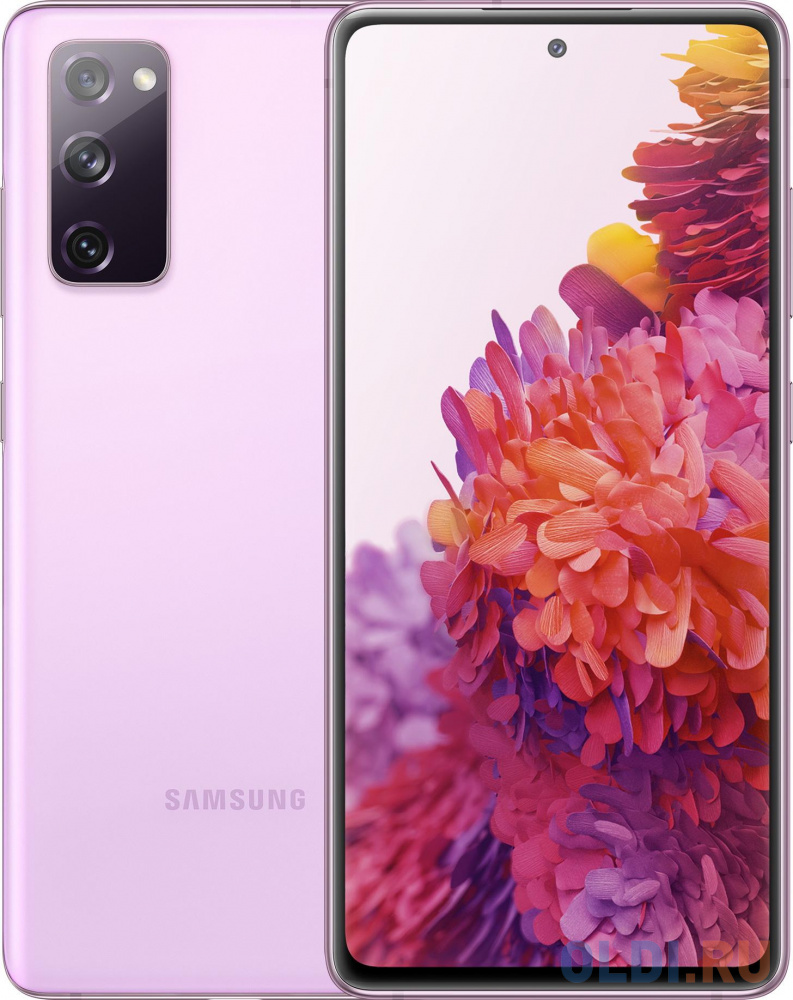 

Смартфон Samsung SM-G780G Galaxy S20 FE 128Gb 6Gb лаванда моноблок 3G 4G 6.5" 1080x2400 Android 10 12Mpix 802.11 a/b/g/n/ac/ax NFC GPS GSM900/180
