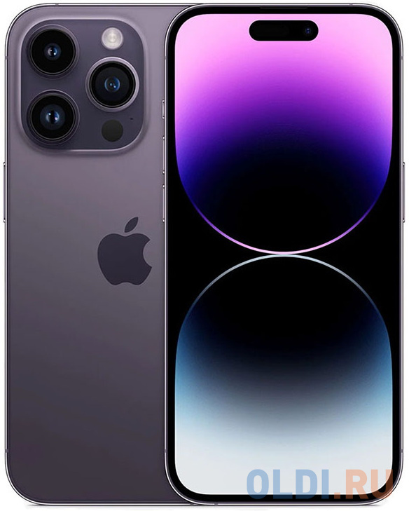 

Мобильный телефон IPHONE 14 PRO MAX 128GB PURPLE MQ9T3AA/A APPLE
