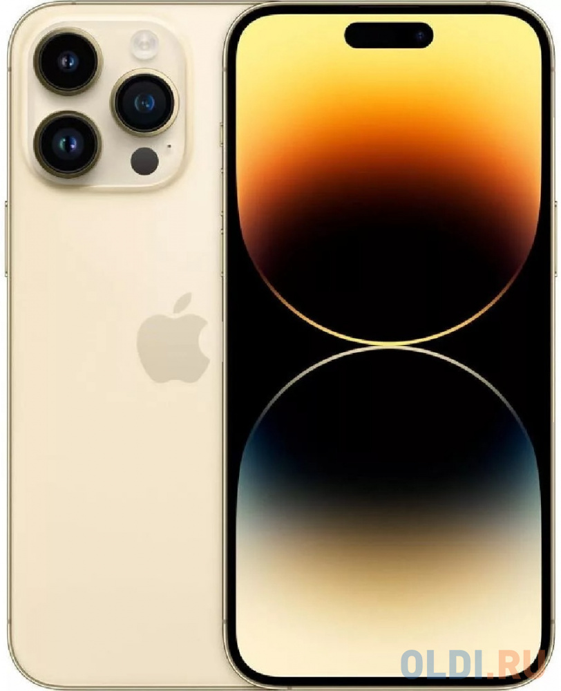 

Смартфон Apple A2890 iPhone 14 Pro 128Gb 6Gb золотой моноблок 3G 4G 6.1" 1179x2556 iOS 16 48Mpix 802.11 a/b/g/n/ac/ax NFC GPS GSM900/1800 GSM1900