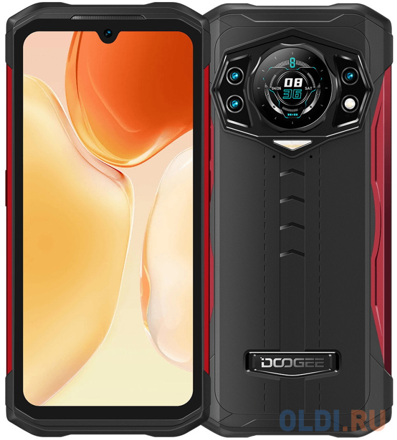 

Doogee S98 Wine red, 6.3'' 19:9 1080x2340, 2 x Cortex - A76 2.1 ГГц+6 x Cortex -A55 2.0 ГГЦ, 8 Core, 8GB RAM, 256GB, up to 512GB flash, 64 М