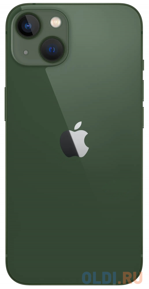 Смартфон Apple A2634 iPhone 13 128Gb 4Gb альпийский зеленый моноблок 3G 4G 1Sim 6.1" 1170x2532 iOS 16 12Mpix 802.11 a/b/g/n/ac/ax NFC GPS GSM900/ фото
